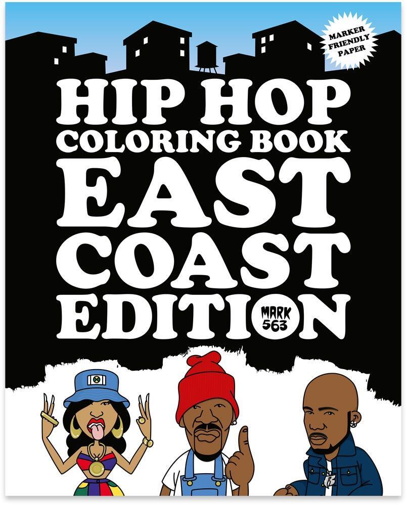 Cover: 9789188369369 | Hip Hop Coloring Book: East Coast Edition | Mark | Taschenbuch | 2020