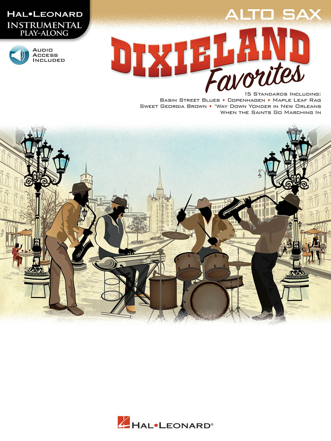 Cover: 888680736323 | Dixieland Favorites | Instrumental Play-Along | Buch + Online-Audio