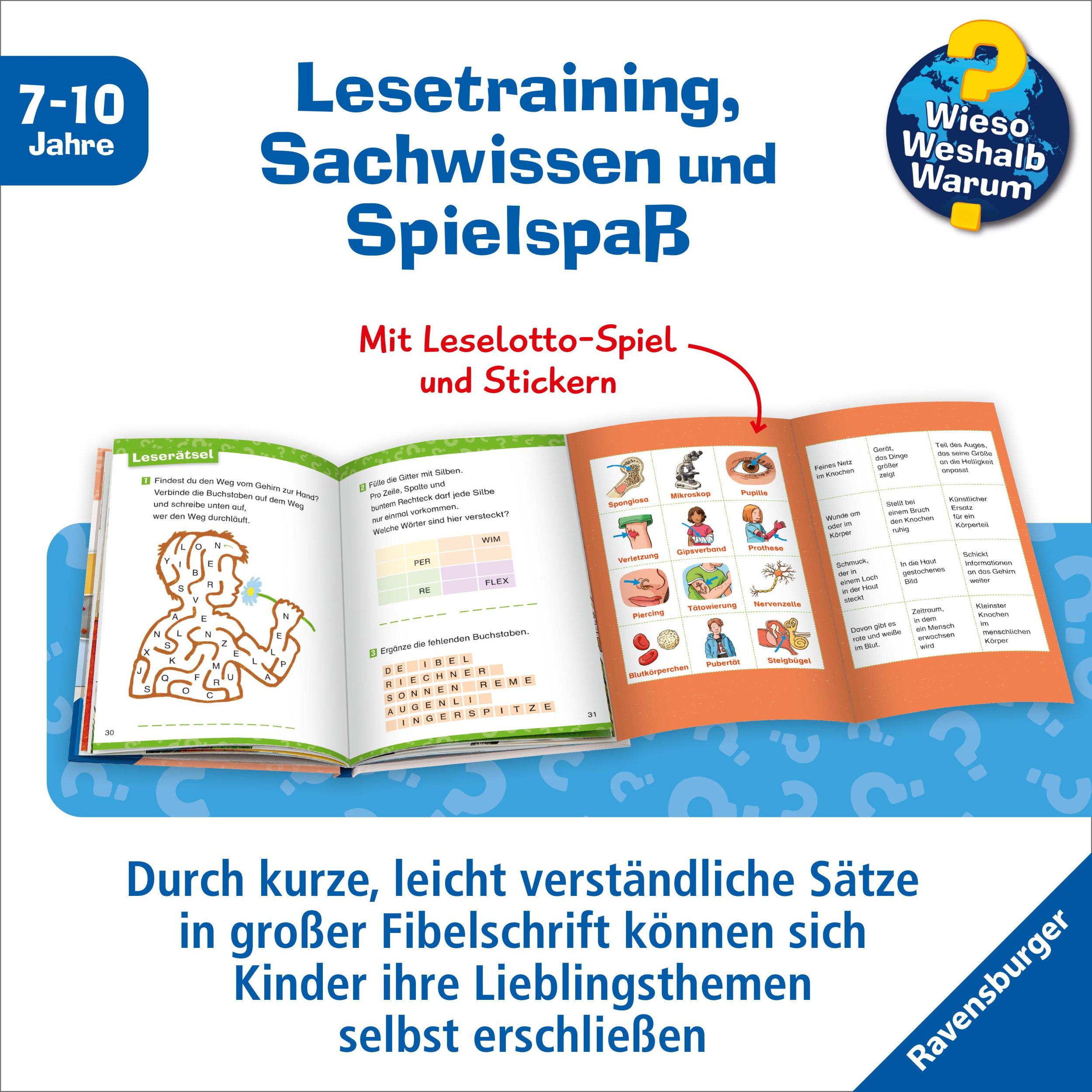 Bild: 9783473600687 | Wieso? Weshalb? Warum? Erstleser, Band 15: Mein Körper | Sandra Noa