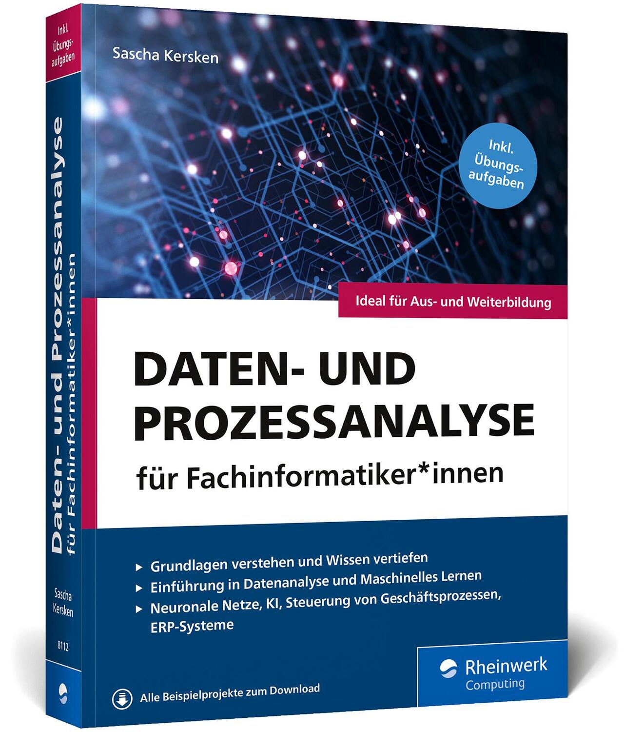 Cover: 9783836281126 | Daten- und Prozessanalyse für Fachinformatiker*innen | Sascha Kersken