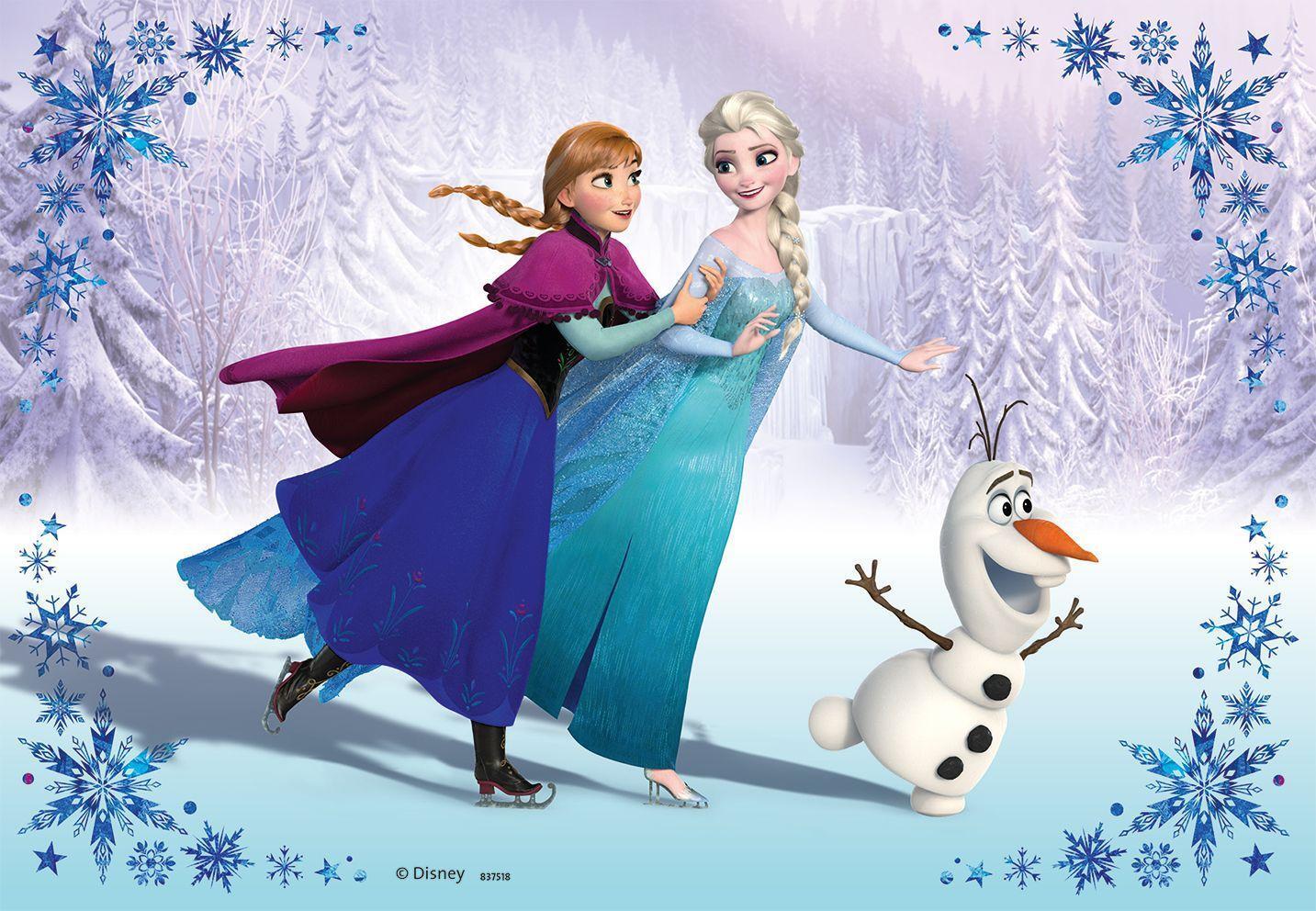 Bild: 4005556091157 | Disney Frozen: Schwestern für immer. Puzzle 2 x 24 Teile | Spiel