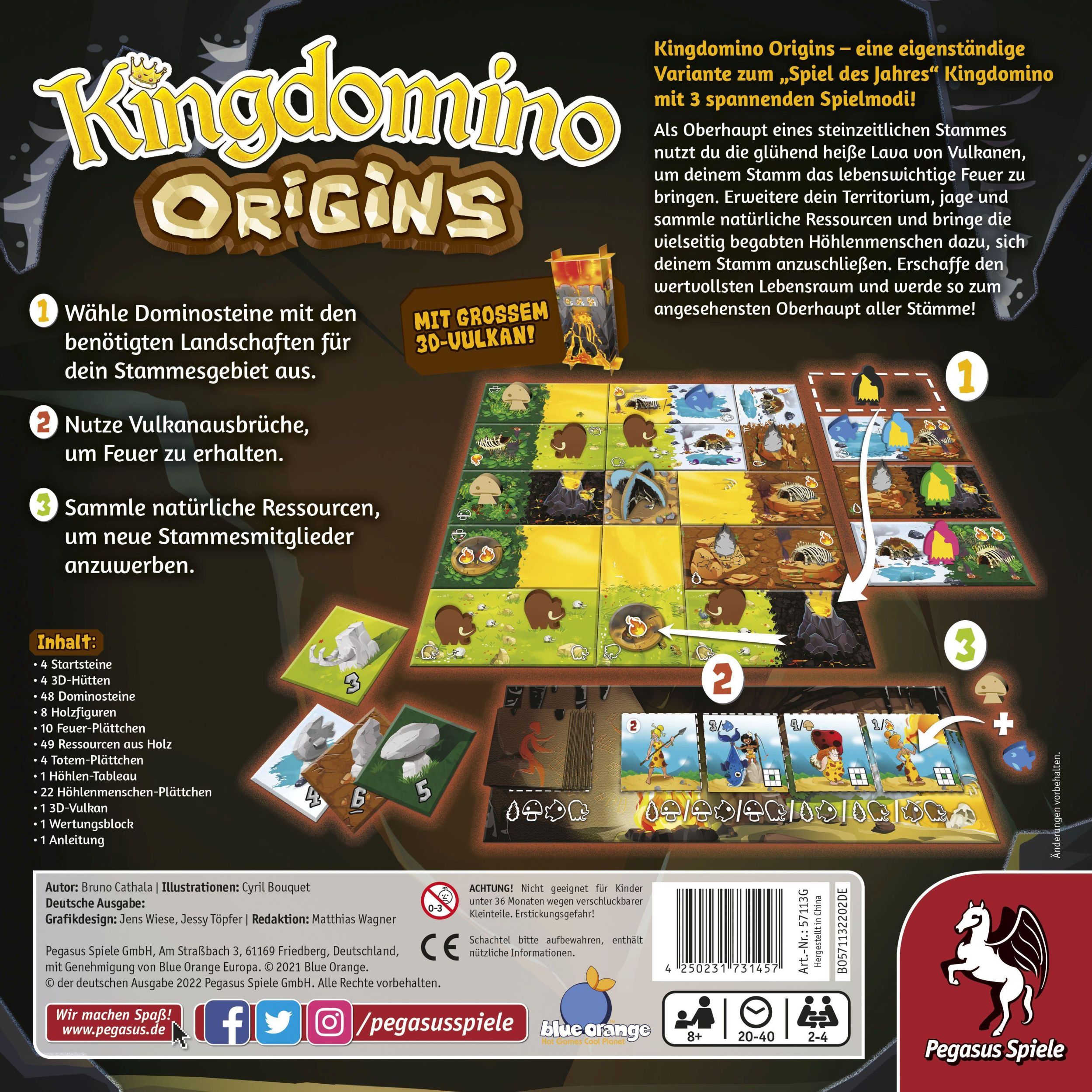 Bild: 4250231731457 | Kingdomino Origins | Spiel | 57113G | Deutsch | 2022