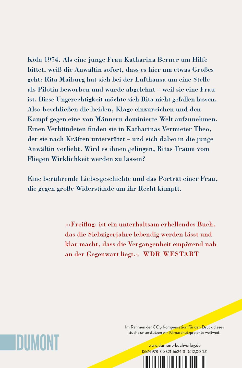 Rückseite: 9783832166243 | Freiflug | Roman | Christine Drews | Taschenbuch | Deutsch | 2022