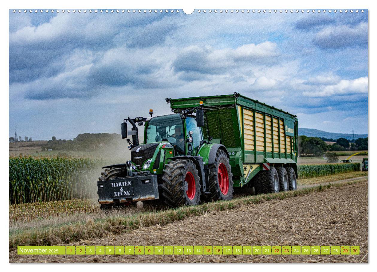 Bild: 9783435183630 | Landwirtschaft - Maisernte (Wandkalender 2025 DIN A2 quer),...