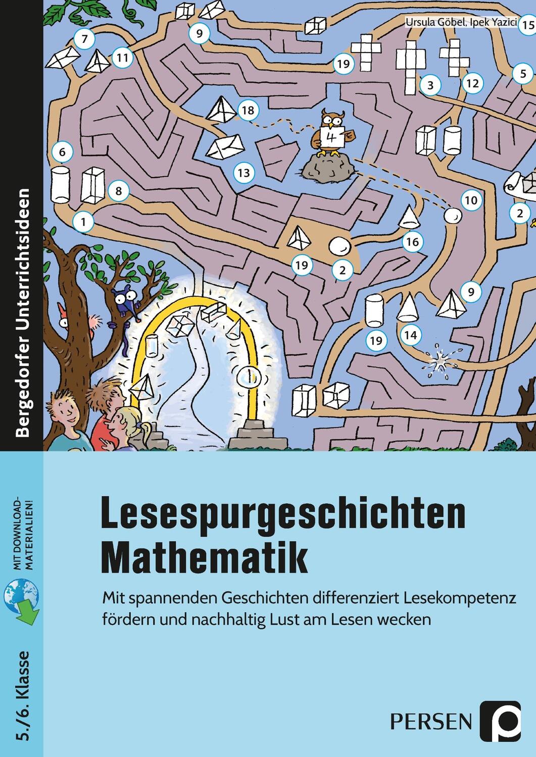 Cover: 9783403207634 | Lesespurgeschichten 5./6. Klasse - Mathematik | Ursula Göbel (u. a.)