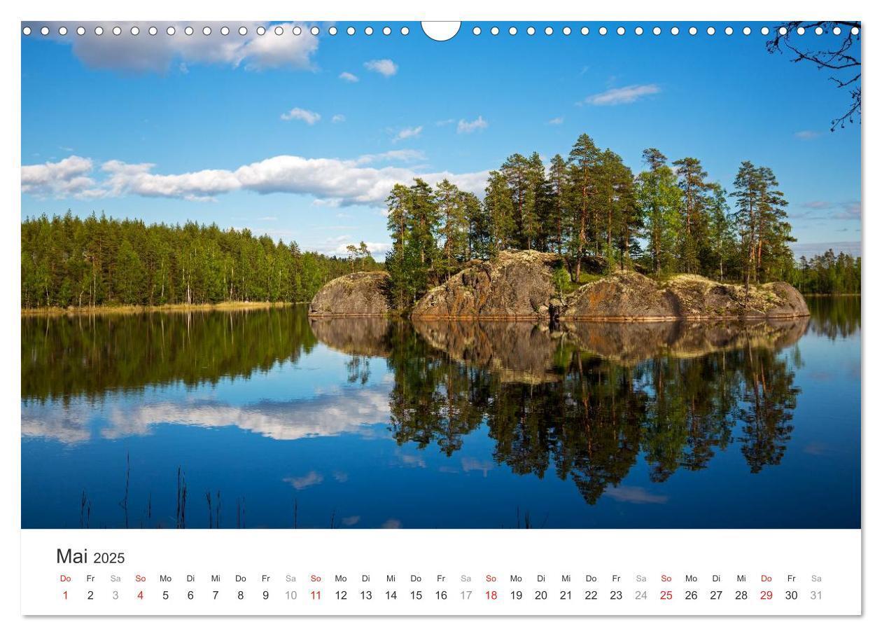 Bild: 9783435562442 | Landschaften Finnlands (Wandkalender 2025 DIN A3 quer), CALVENDO...