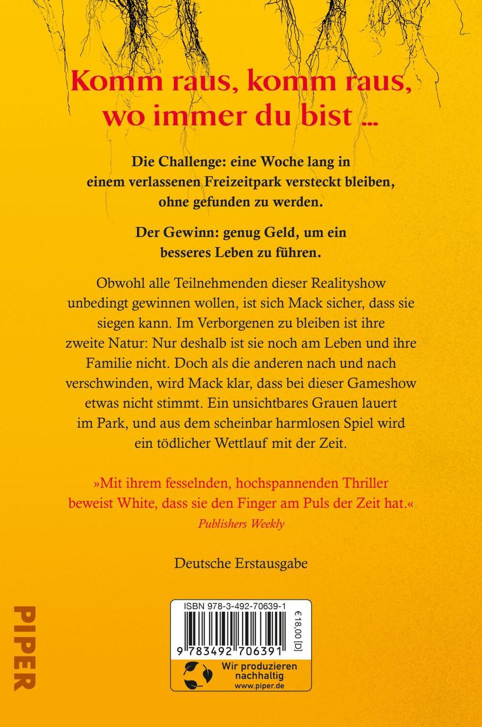 Rückseite: 9783492706391 | Amazement Park | Kiersten White | Taschenbuch | 336 S. | Deutsch