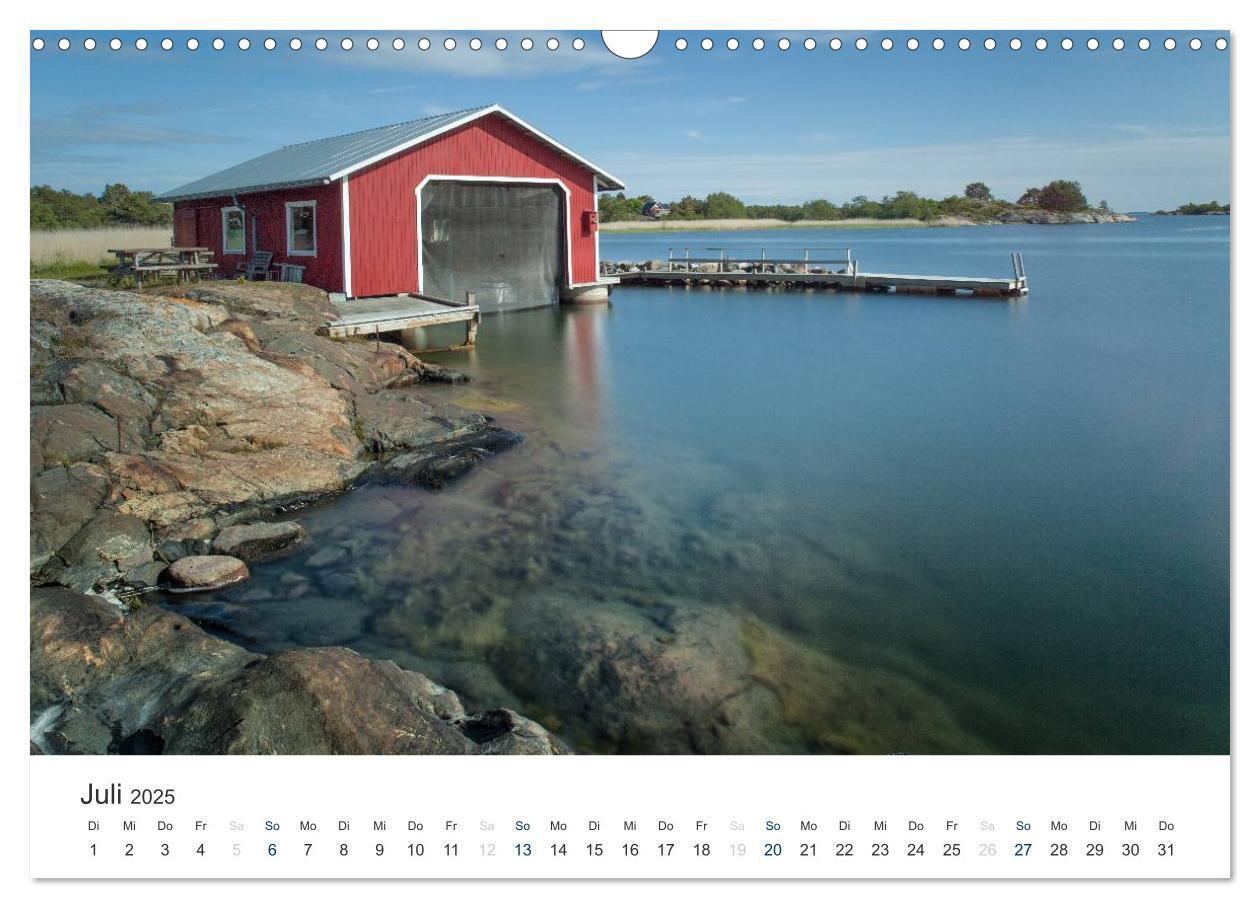 Bild: 9783435573981 | Åland Inseln: Schärengarten der Ostsee (Wandkalender 2025 DIN A3...