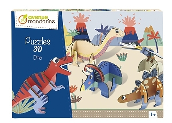 Cover: 3609510500160 | Puzzle, Dinosaurier (Kinderpuzzle) | Spiel | 2018 | ExaClair