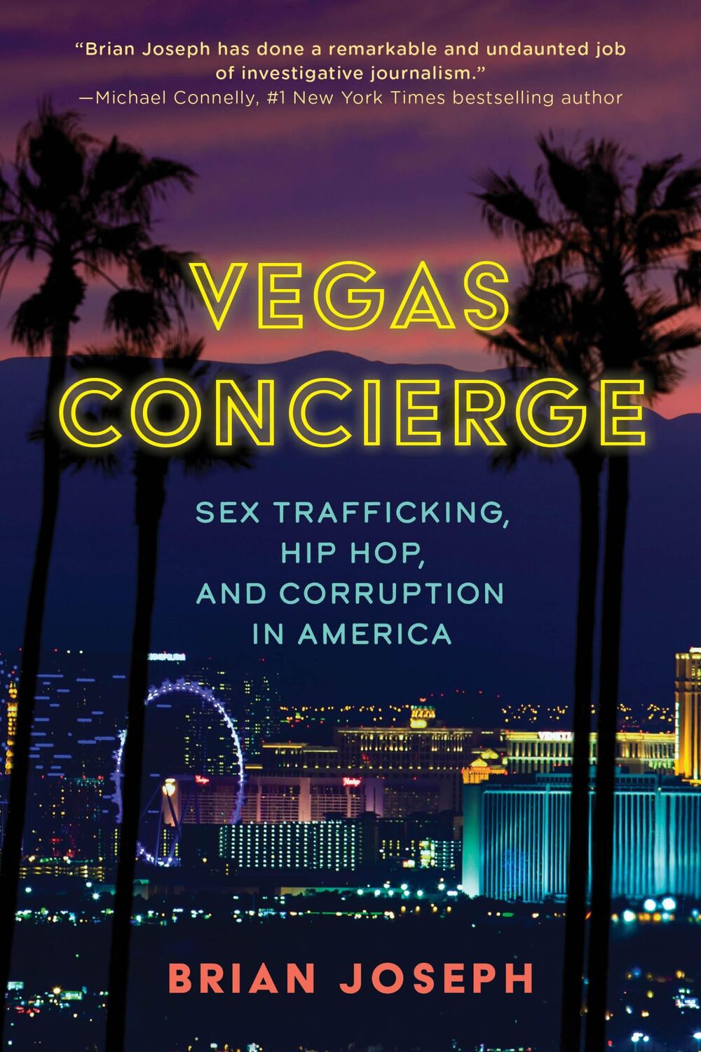 Cover: 9781538171691 | Vegas Concierge | Sex Trafficking, Hip Hop, and Corruption in America