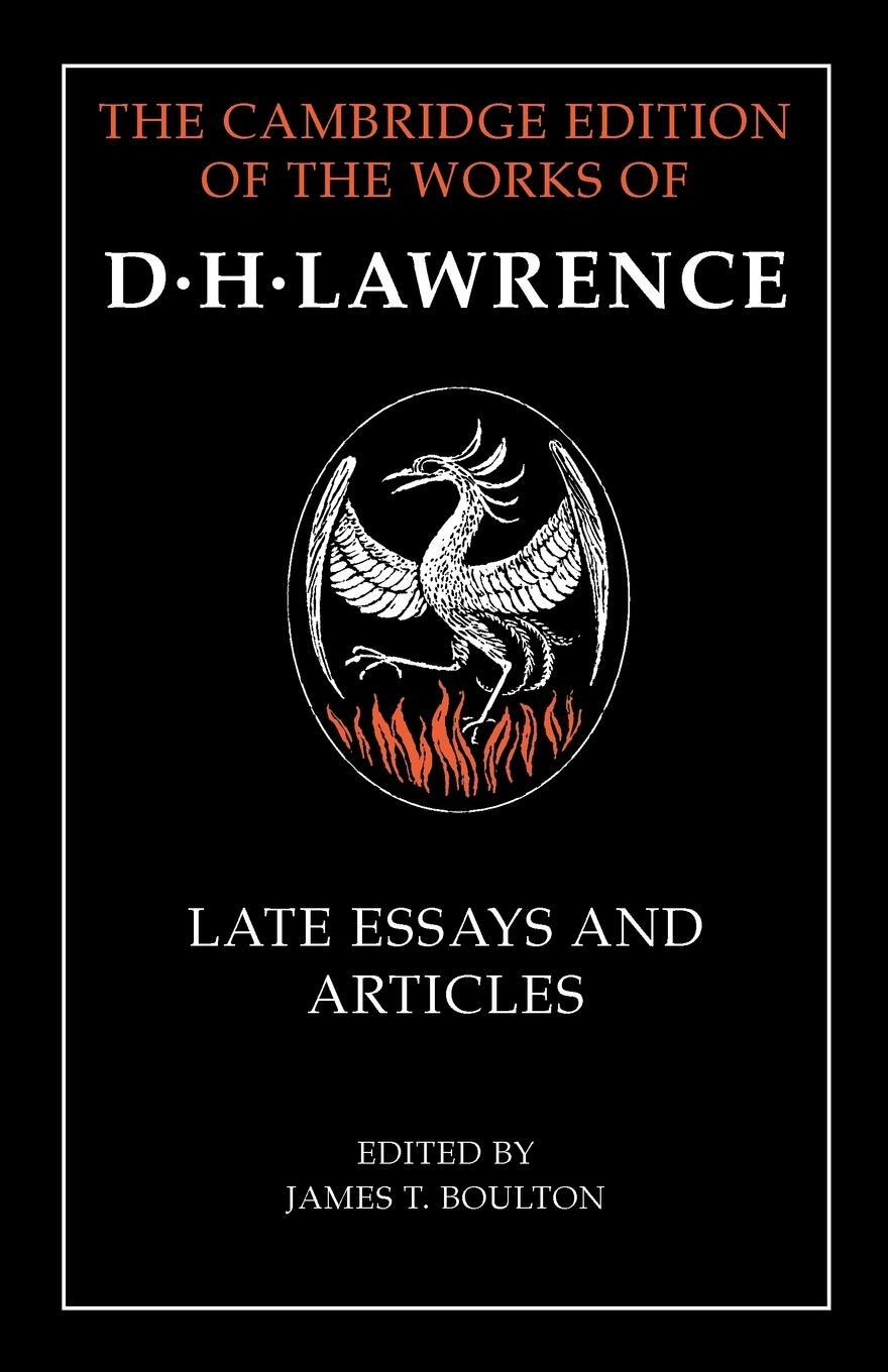 Cover: 9781107461833 | D. H. Lawrence | Late Essays and Articles | D. H. Lawrence | Buch