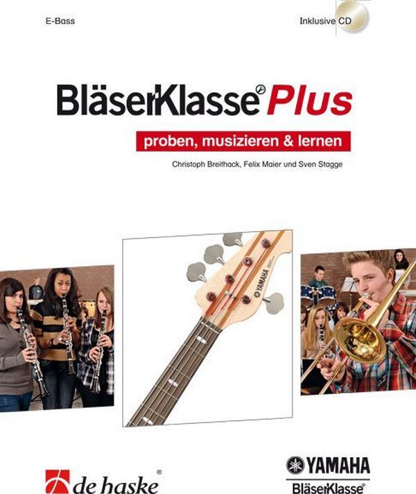 Cover: 9790035222348 | BläserKlasse Plus für Blasorchester E-Bass | W | Buch + CD | 2012