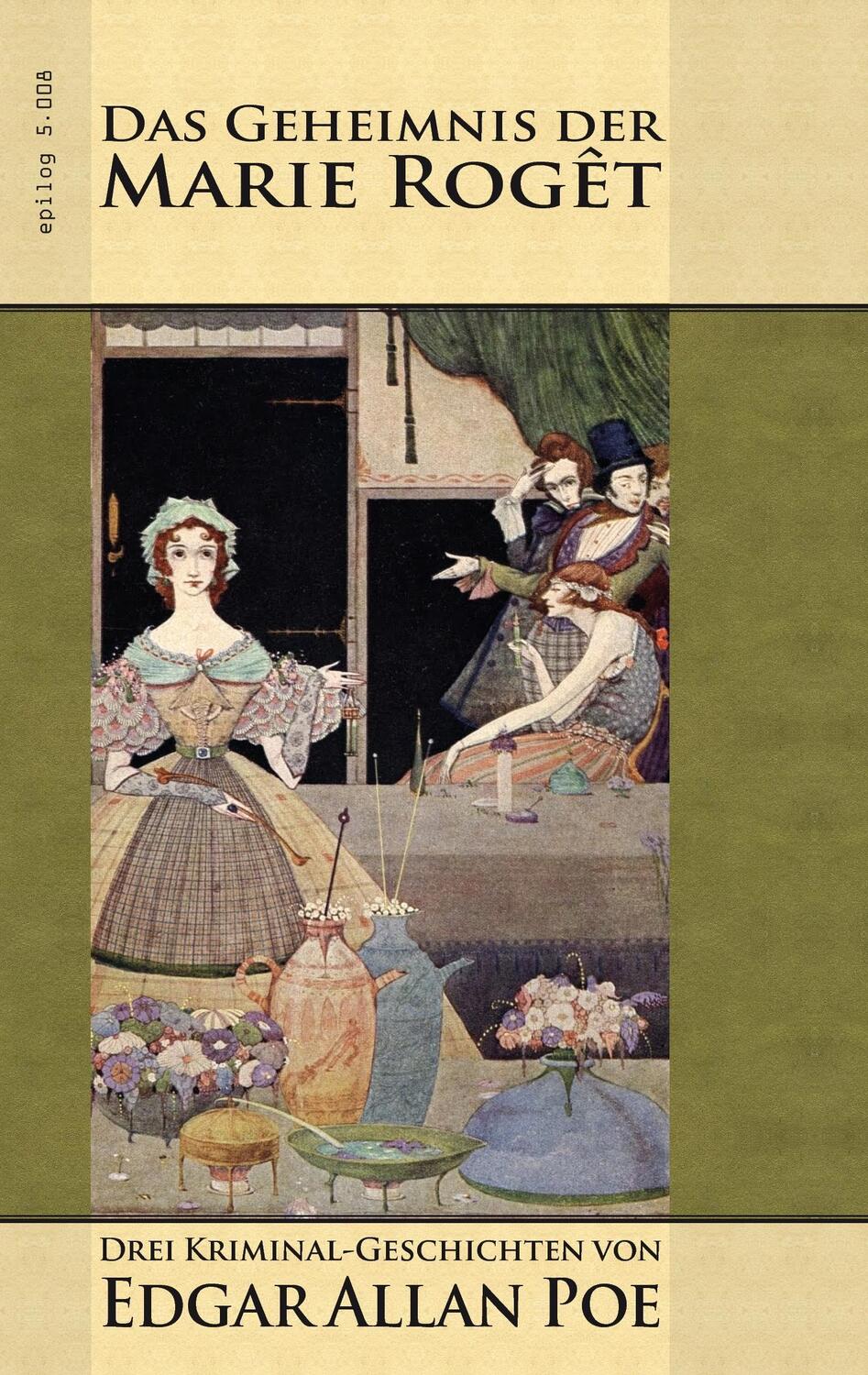 Cover: 9783739248745 | Das Geheimnis der Marie Rogêt | Drei Kriminal-Geschichten | Poe | Buch