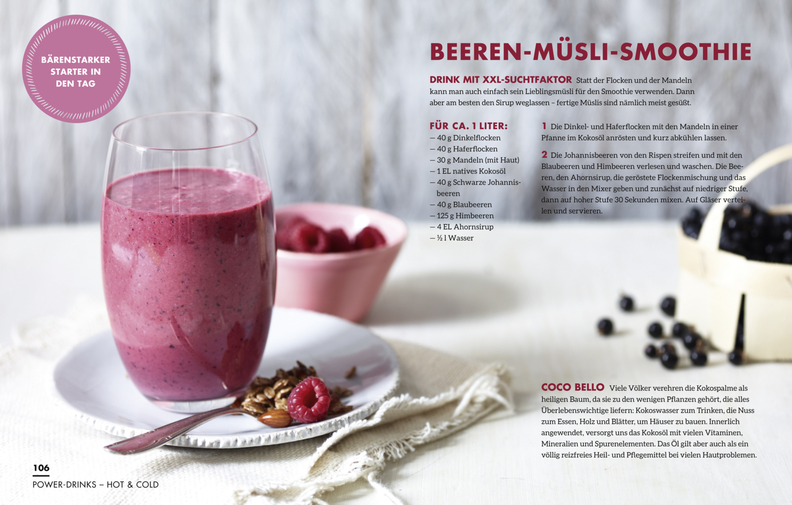 Bild: 9783898834940 | Vegane Powerdrinks | Mit Superfoods | Surdham Göb (u. a.) | Buch