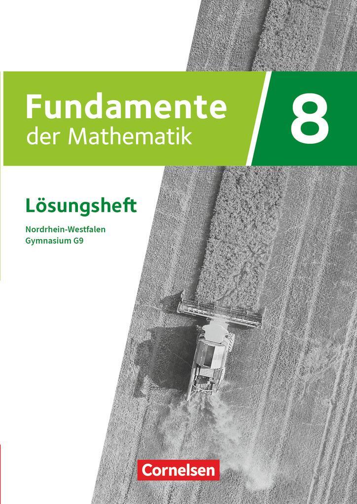 Cover: 9783060404261 | Fundamente der Mathematik 8. Schuljahr. Lösungen zum Schülerbuch....