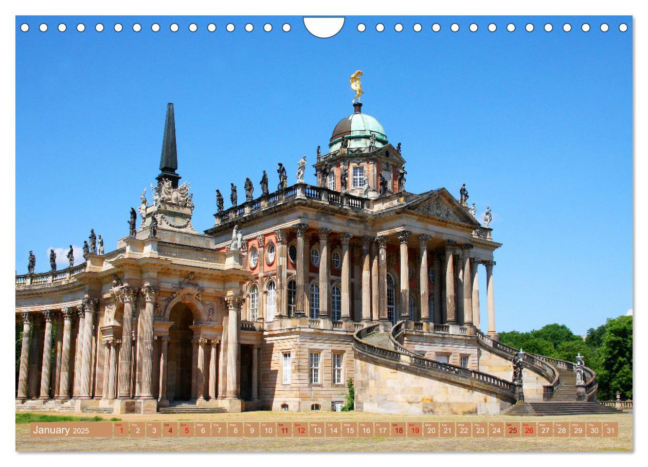 Bild: 9781325837625 | The Best of Potsdam (Wall Calendar 2025 DIN A4 landscape), CALVENDO...