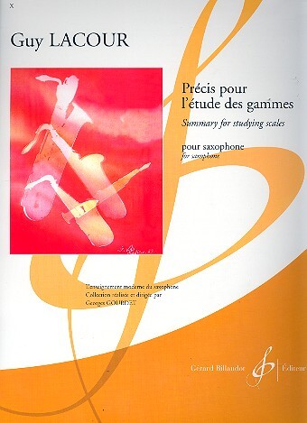 Cover: 9790043020097 | Precis Pour L'Etude Des Gammes | Guy Lacour | Buch | Gerard Billaudot