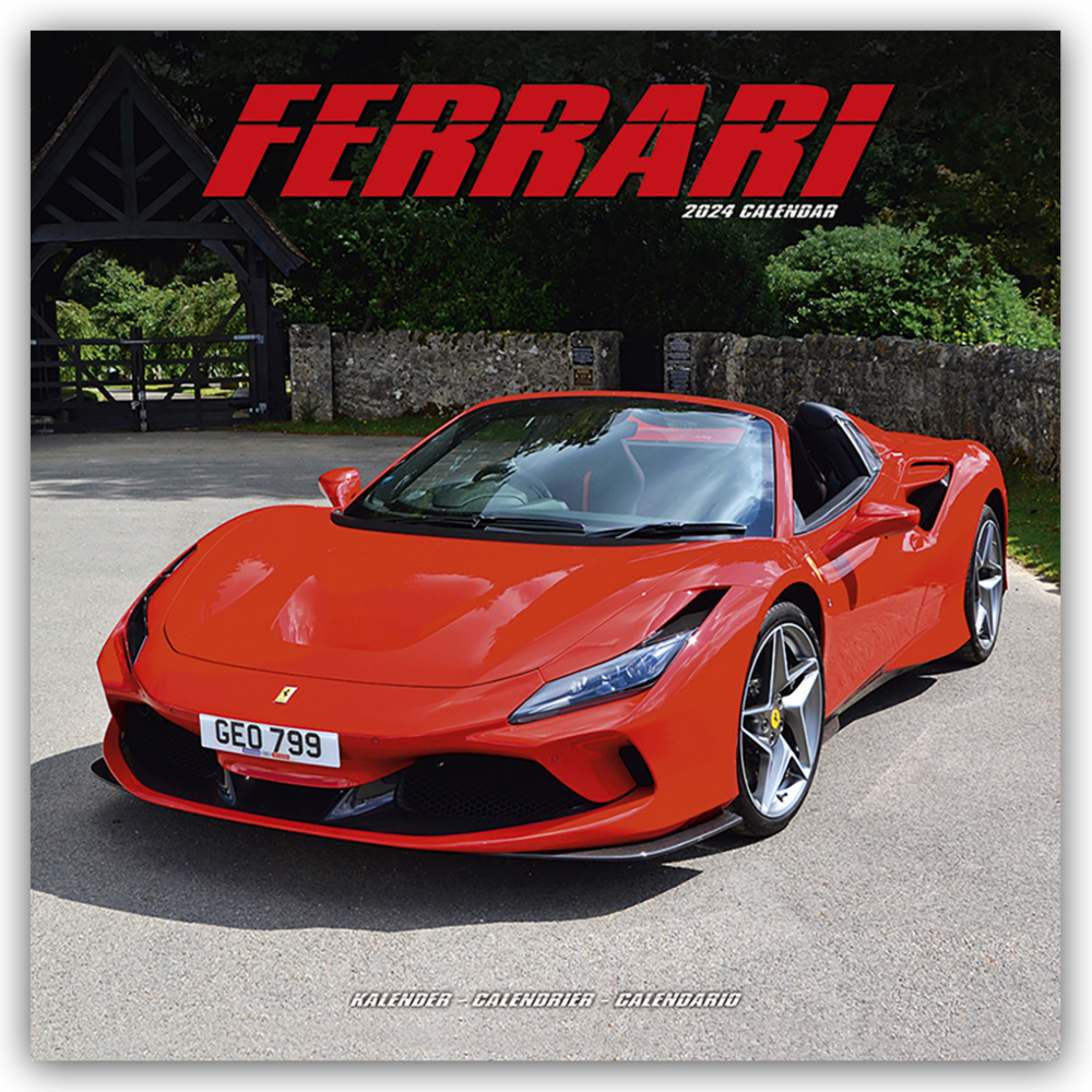 Cover: 9781804601709 | Ferrari 2024 - 16-Monatskalender | Avonside Publishing Ltd | Kalender