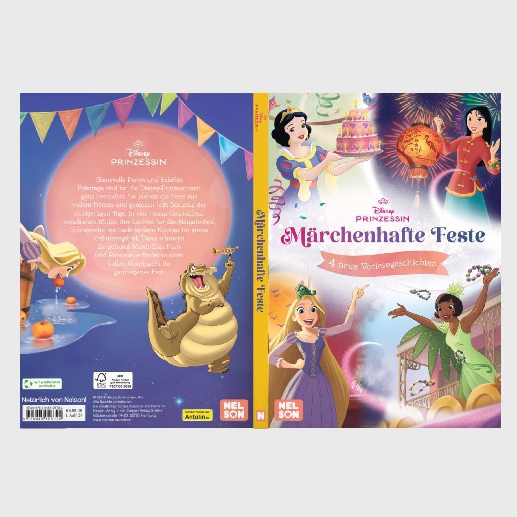 Bild: 9783845126722 | Disney Prinzessin: Märchenhafte Feste | Buch | Disney Prinzessin