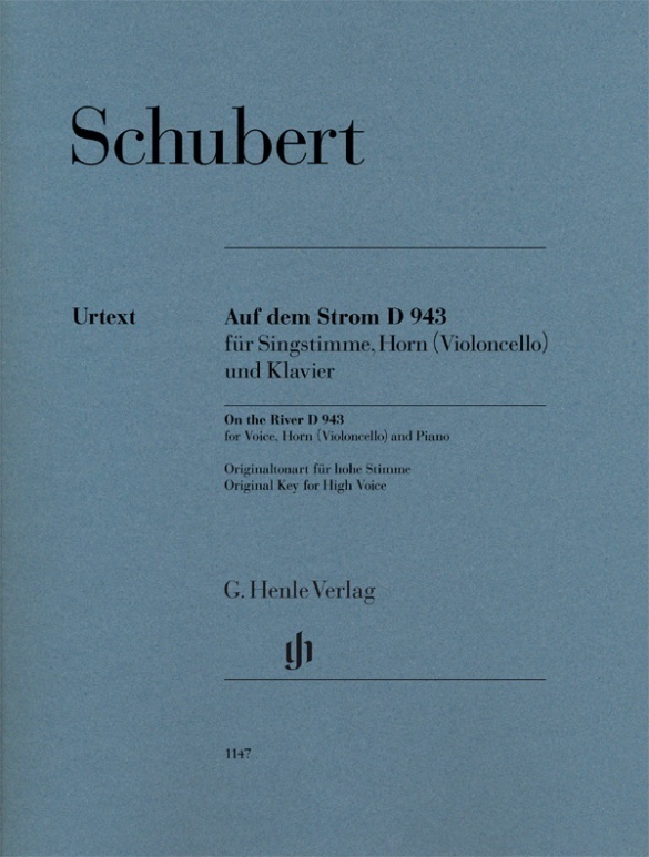 Cover: 9790201811475 | Schubert, Franz - Auf dem Strom D 943 für Singstimme, Horn...