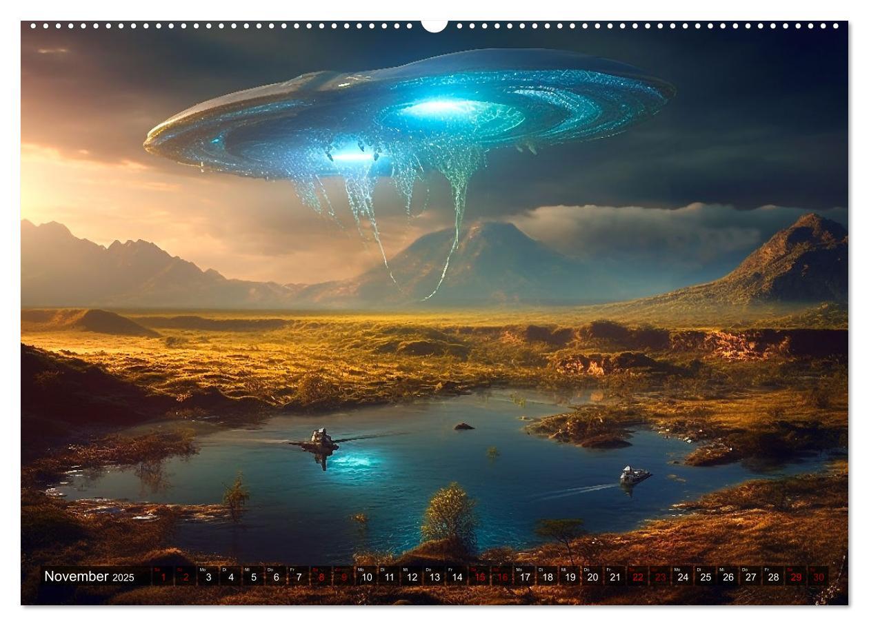 Bild: 9783383899997 | Nächster Halt Andromeda (Wandkalender 2025 DIN A2 quer), CALVENDO...