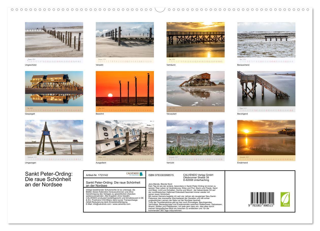 Bild: 9783383998515 | Sankt Peter-Ording: Die raue Schönheit an der Nordsee (Wandkalender...