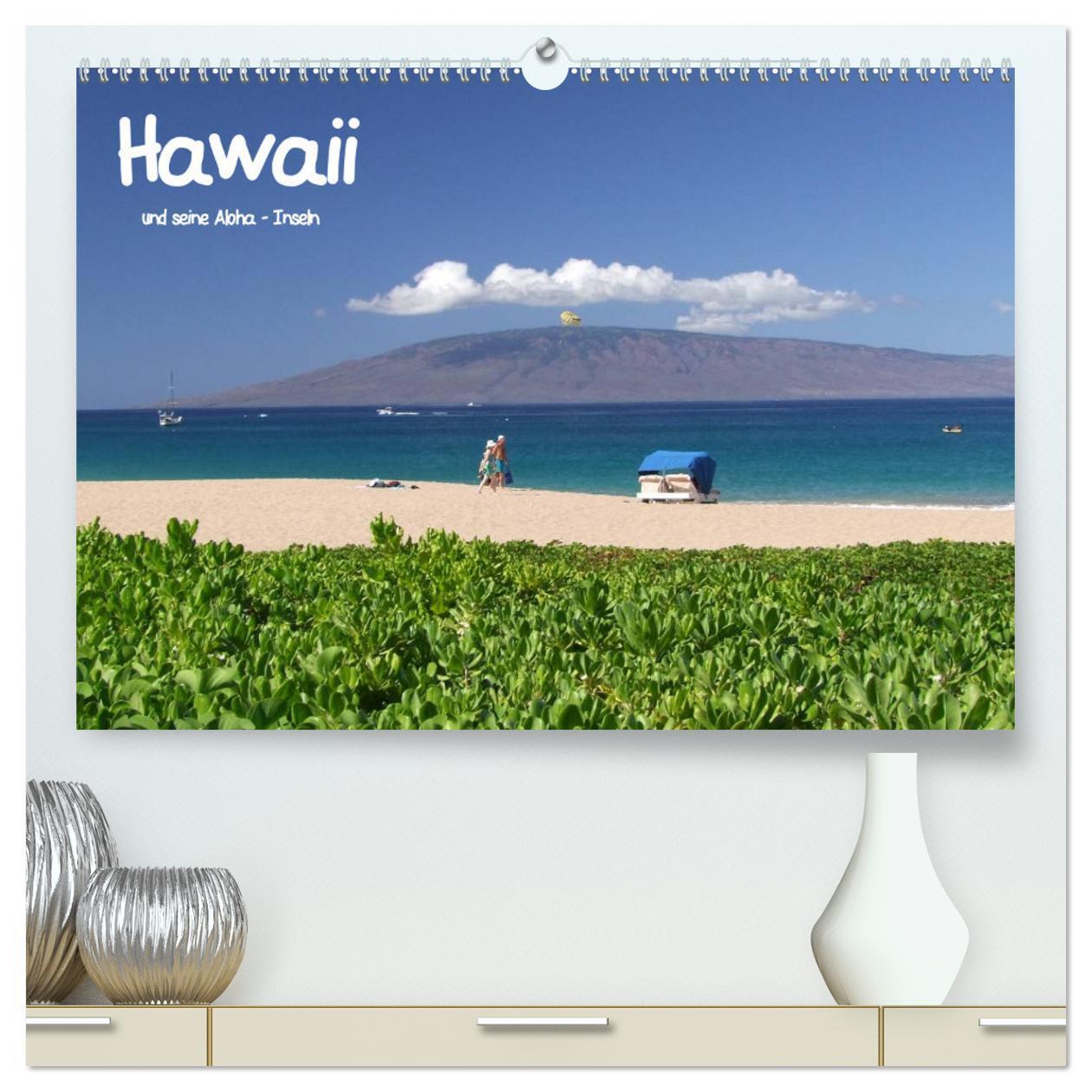Cover: 9783383434327 | Hawaii und seine Aloha - Inseln (hochwertiger Premium Wandkalender...