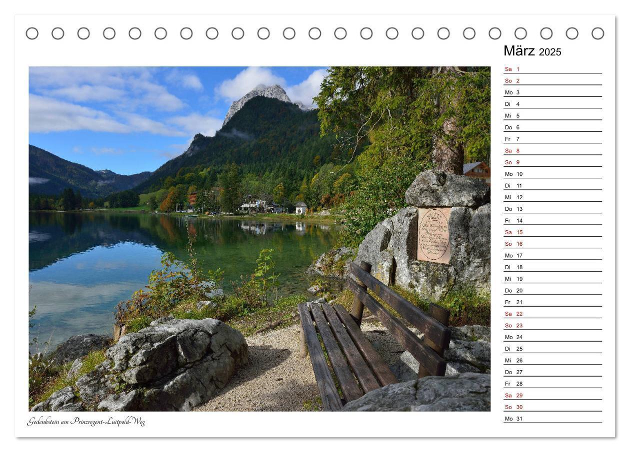 Bild: 9783435351510 | Rund um den Hintersee und Zauberwald (Tischkalender 2025 DIN A5...