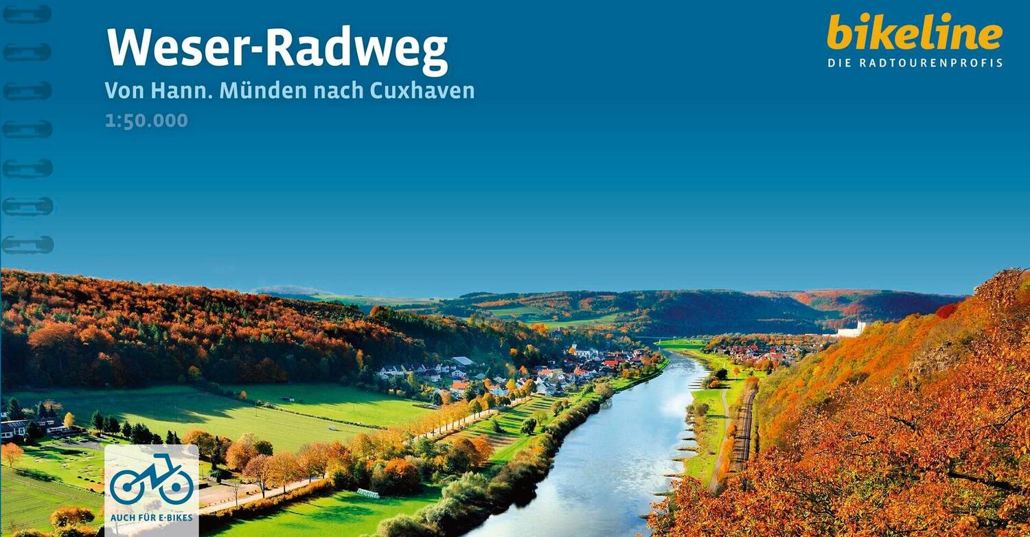Cover: 9783711101259 | Weser-Radweg | Esterbauer Verlag | Taschenbuch | Spiralbindung | 2023
