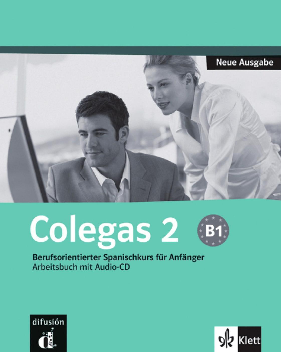 Cover: 9783125162082 | Colegas 2. Neubearbeitung. Arbeitsbuch inkl. Audio-CD | Corpas (u. a.)