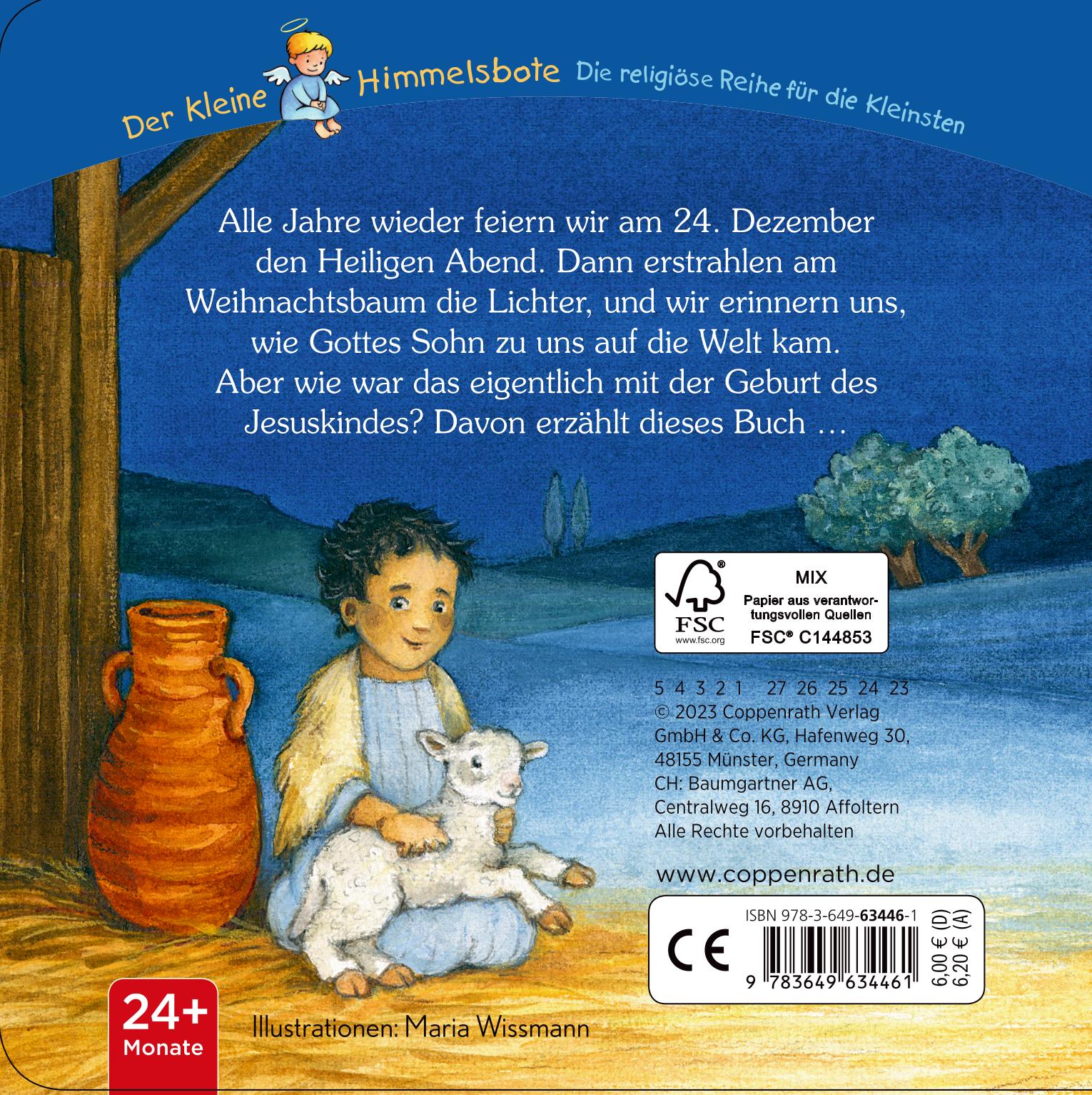 Rückseite: 9783649634461 | Die Weihnachtsgeschichte | Maria Wissmann | Buch | 16 S. | Deutsch