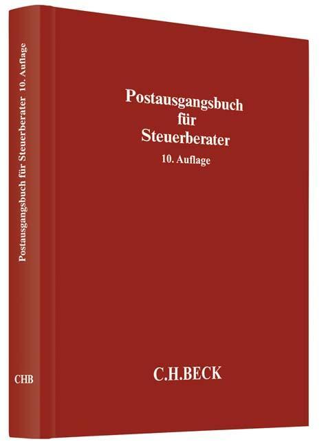 Cover: 9783406744365 | Postausgangsbuch für Steuerberater | Buch | Deutsch | 2019 | C.H.Beck