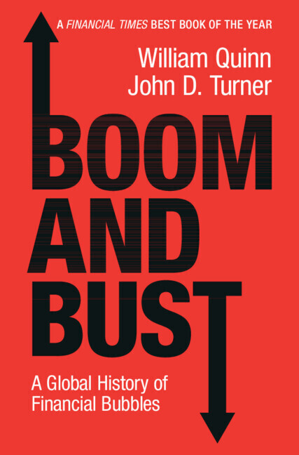 Cover: 9781108421256 | Boom and Bust | A Global History of Financial Bubbles | Quinn (u. a.)