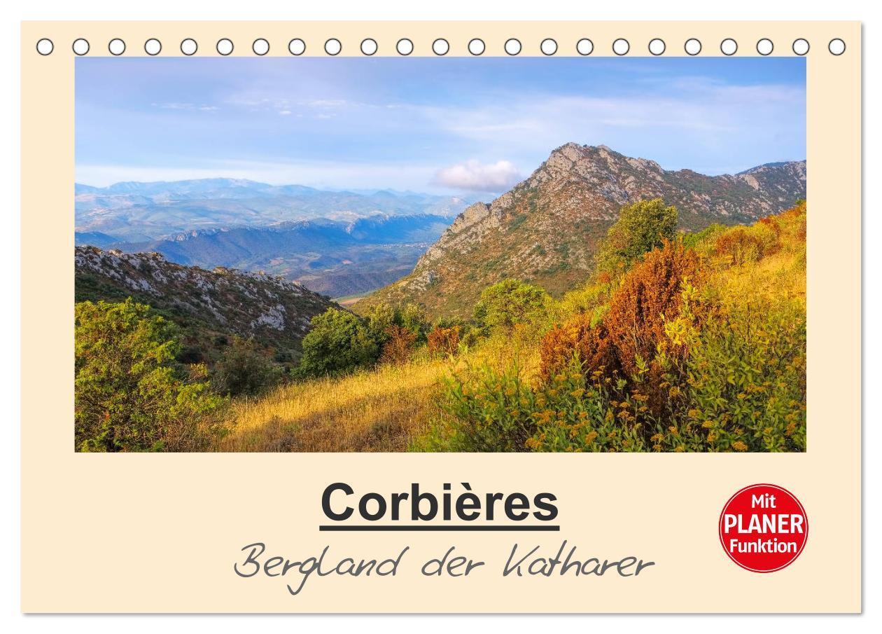Cover: 9783383177859 | Corbieres - Bergland der Katharer (Tischkalender 2024 DIN A5 quer),...