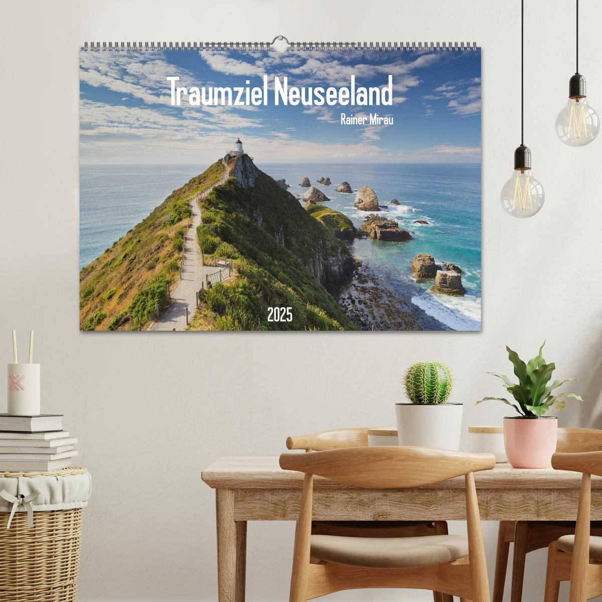 Bild: 9783435564774 | Traumziel Neuseeland 2025 (Wandkalender 2025 DIN A2 quer), CALVENDO...