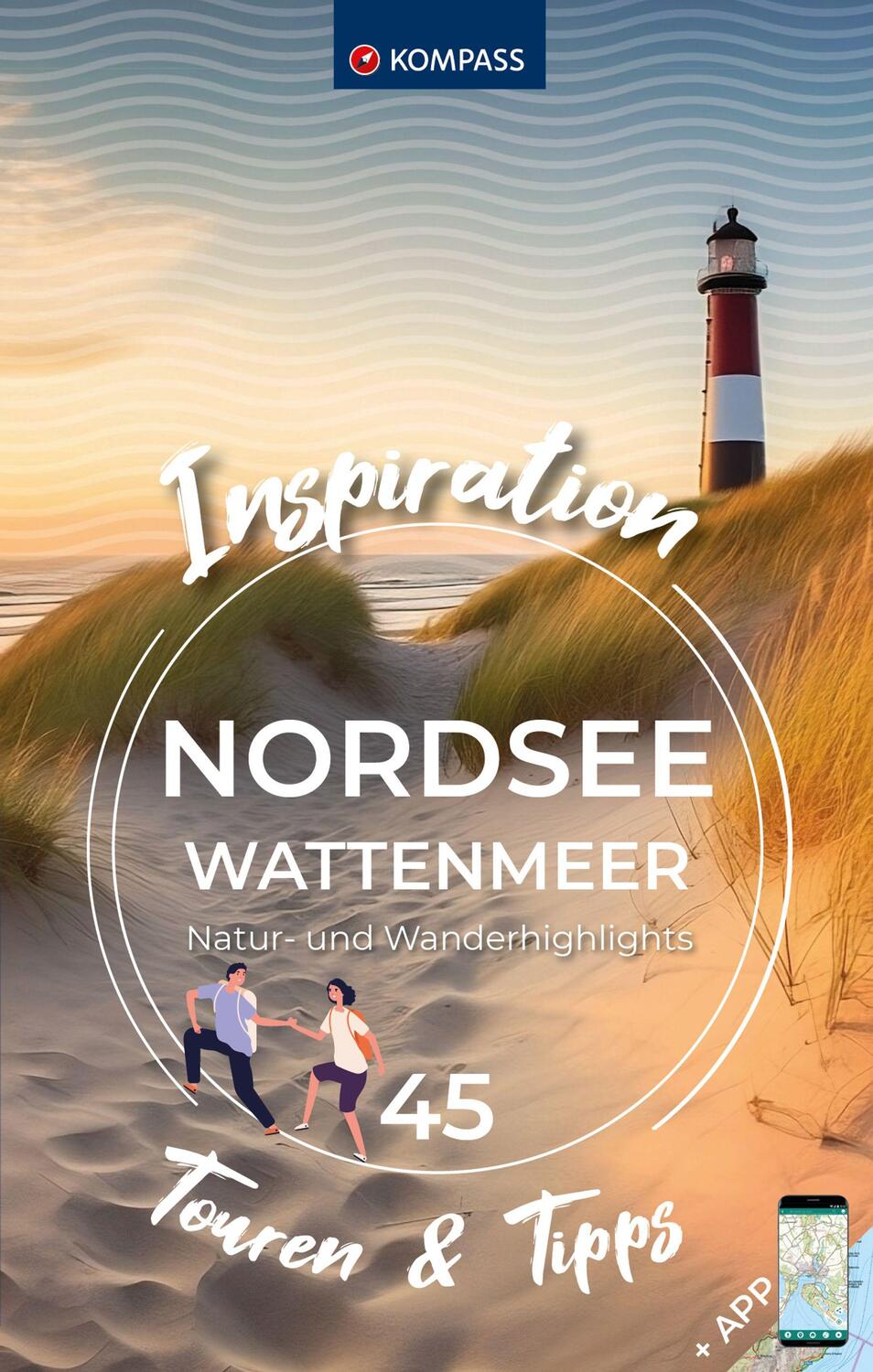 Cover: 9783991541165 | KOMPASS Inspiration Nordsee - Wattenmeer | Taschenbuch | 120 S. | 2024