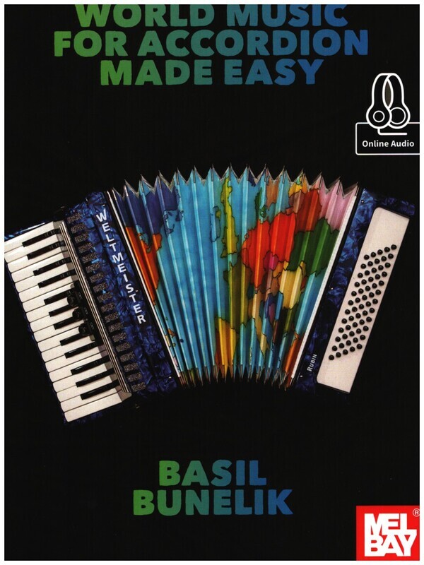 Cover: 9780786699513 | World Music For Accordion Made Easy | Basil Bunelik