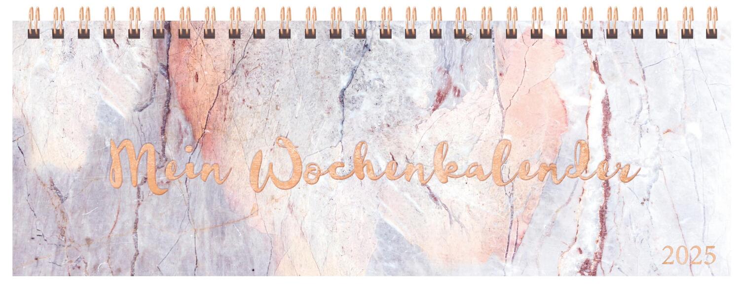 Cover: 9783731879008 | Tischquerkalender Marble 2025 | Verlag Korsch | Kalender | 128 S.