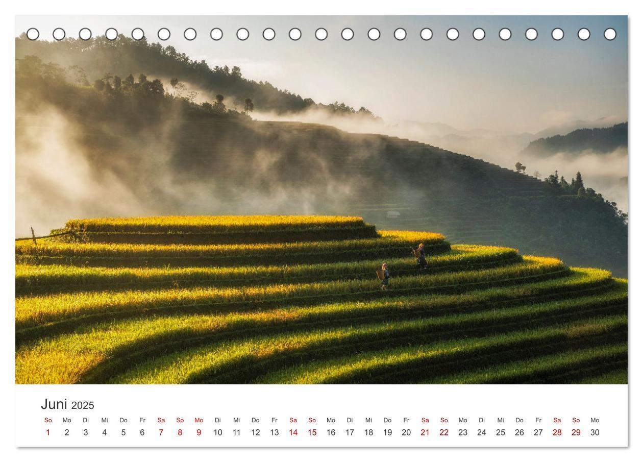 Bild: 9783383874628 | Faszination Vietnam (Tischkalender 2025 DIN A5 quer), CALVENDO...