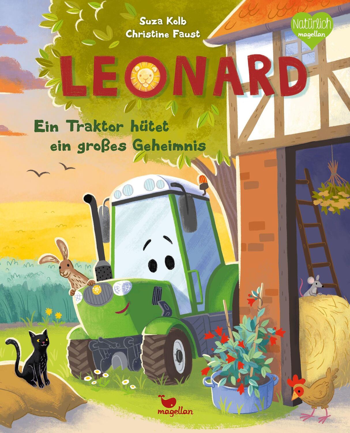 Cover: 9783734820984 | Leonard - Ein Traktor hütet ein großes Geheimnis | Susanne Rebscher