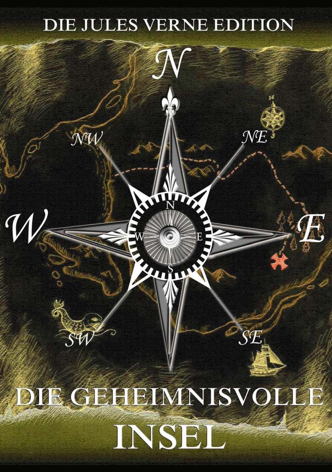 Cover: 9783849682323 | Die geheimnisvolle Insel | Illustrierte Ausgabe | Jules Verne | Buch