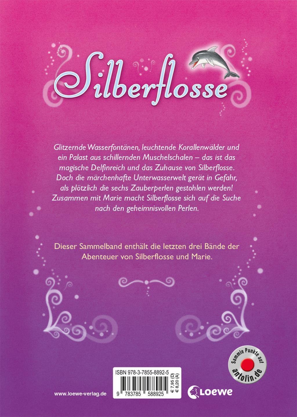 Rückseite: 9783785588925 | Silberflosse - Der Palast der Delfine | Karen Christine Angermayer