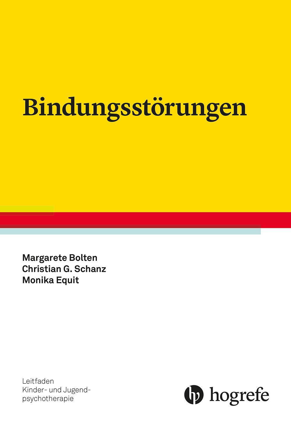 Cover: 9783801727321 | Bindungsstörungen | Margarete Bolten (u. a.) | Taschenbuch | VIII