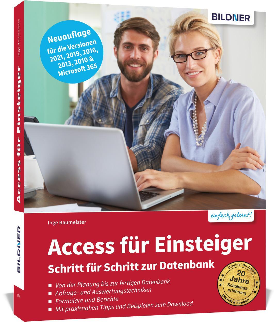 Cover: 9783832805333 | Access für Einsteiger - Schritt für Schritt zur Datenbank | Baumeister