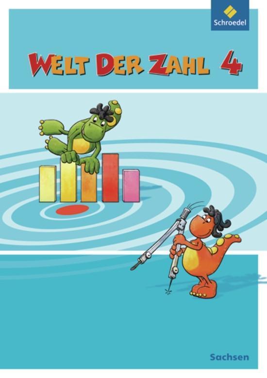 Cover: 9783507044449 | Welt der Zahl 4. Schülerband. Sachsen | Ausgabe 2009 | Taschenbuch