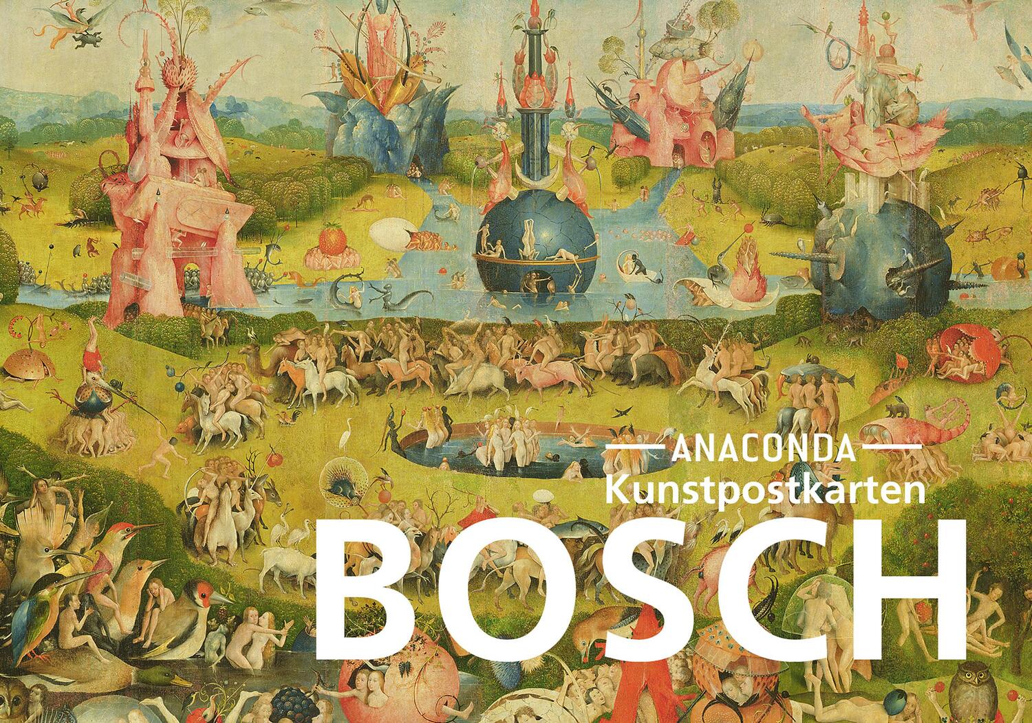Cover: 9783730613801 | Postkarten-Set Hieronymus Bosch | Taschenbuch | Anaconda Postkarten