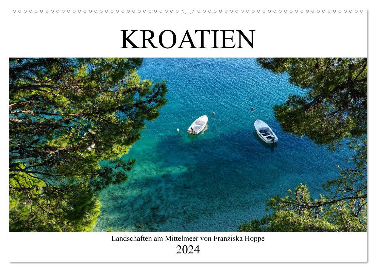 Cover: 9783383049385 | Kroatien - Landschaften am Mittelmeer (Wandkalender 2024 DIN A2...