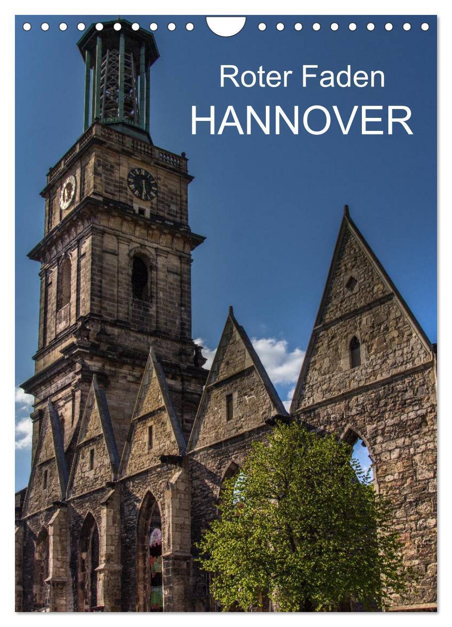 Cover: 9783383431470 | Roter Faden Hannover (Wandkalender 2024 DIN A4 hoch), CALVENDO...