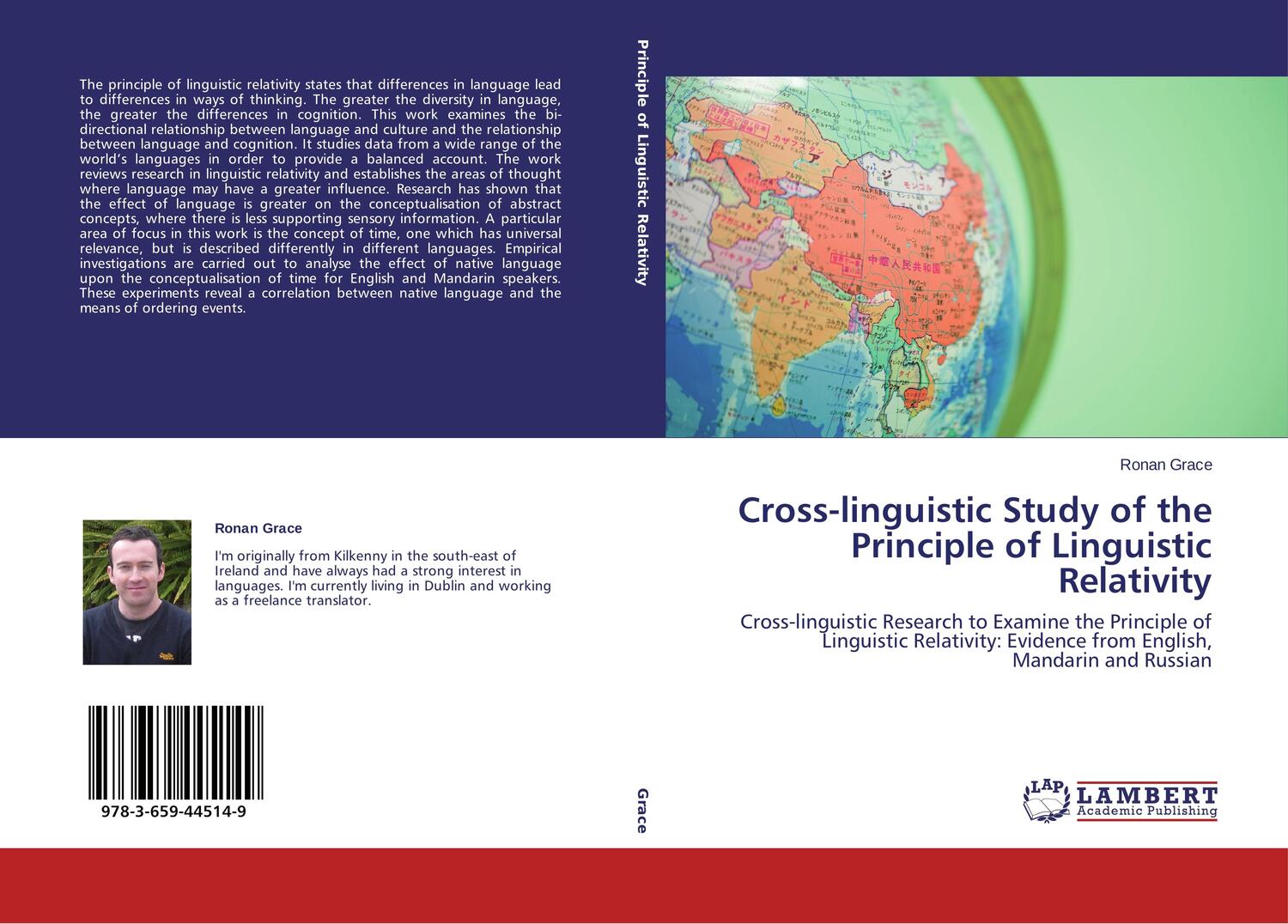 Cover: 9783659445149 | Cross-linguistic Study of the Principle of Linguistic Relativity