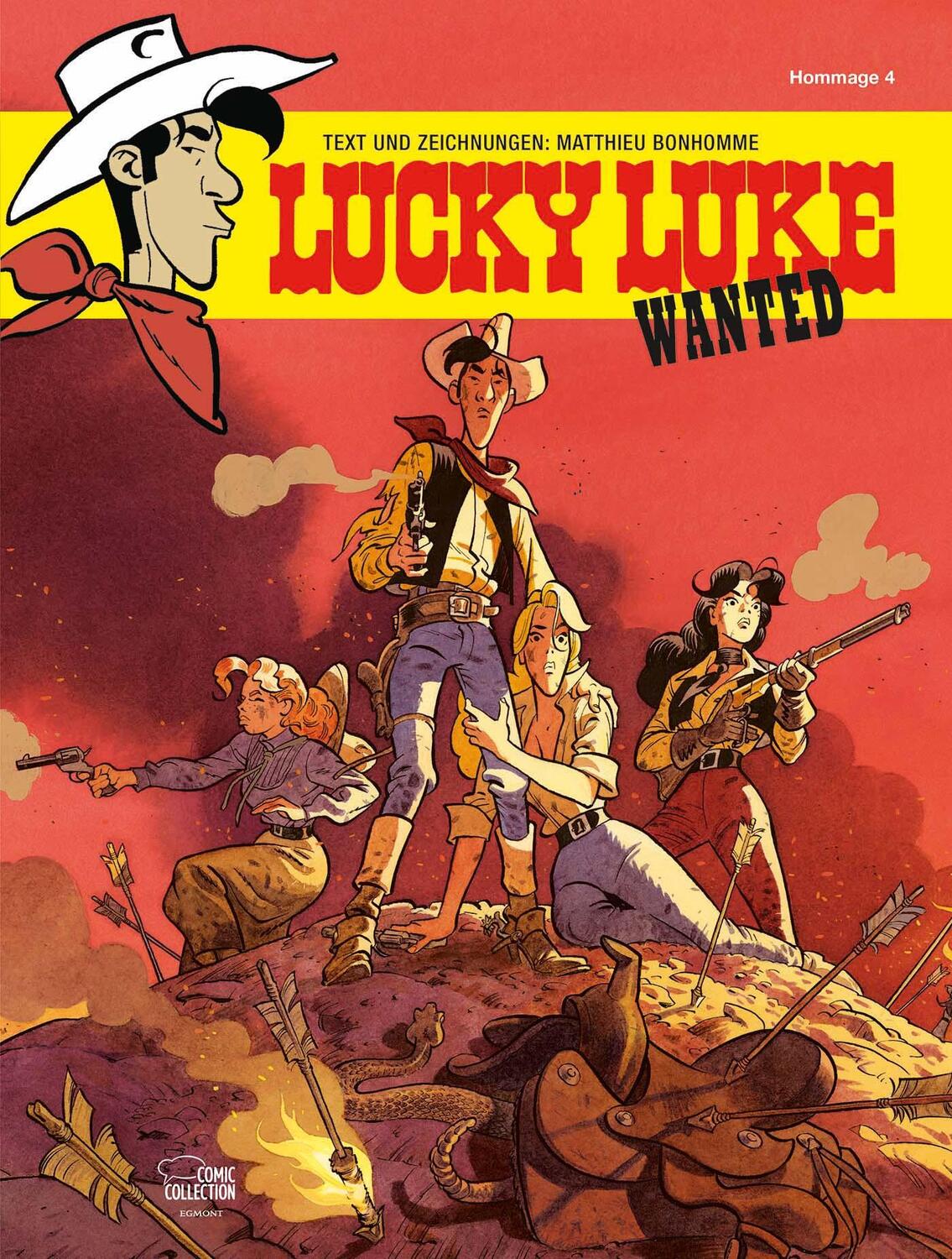 Cover: 9783770401116 | Wanted | Eine Lucky-Luke-Hommage von Matthieu Bonhomme | Bonhomme
